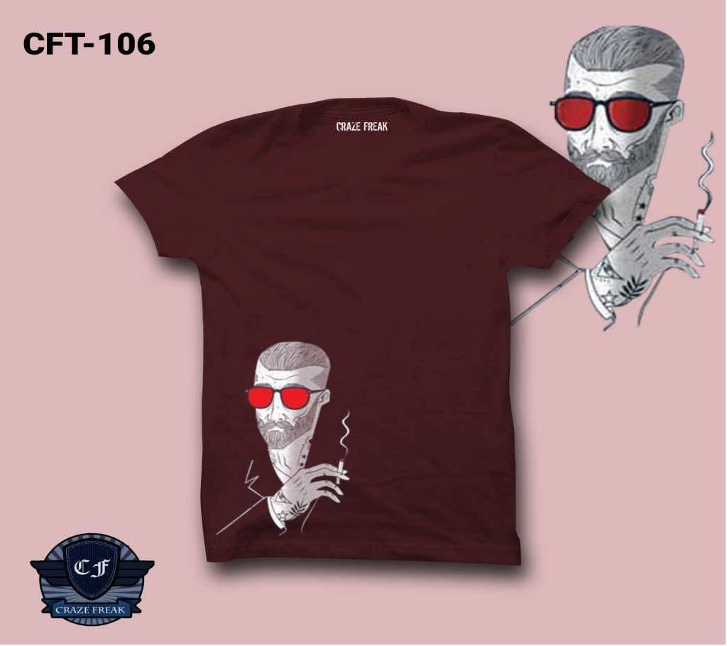 COOL GUY CHOCOLATE Half Sleeve Cotton T-shirt For Men