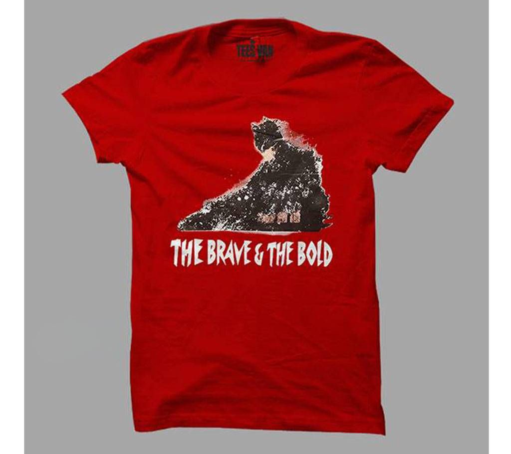 The Brave and The Bold round neck gents T-shirt 203