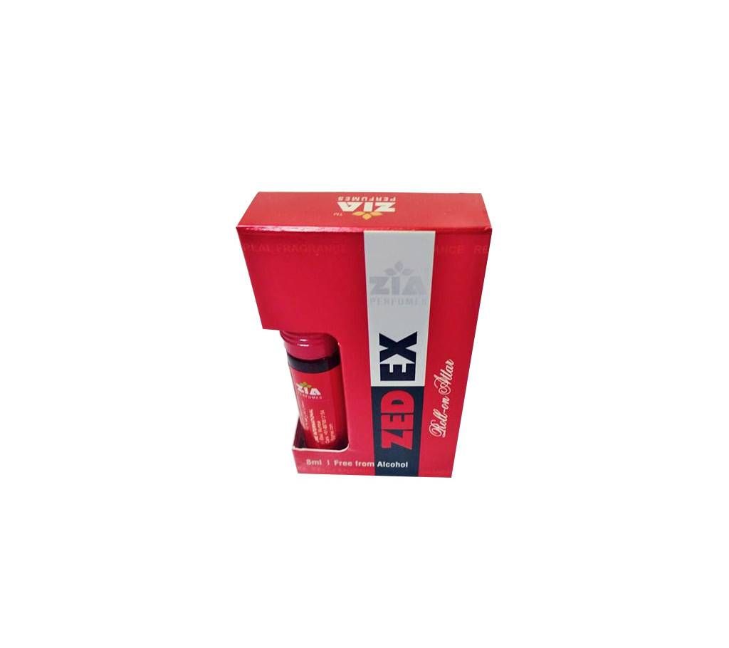 Zedex Roll-On Unisex Attar 8ml By ZIA Perfumes