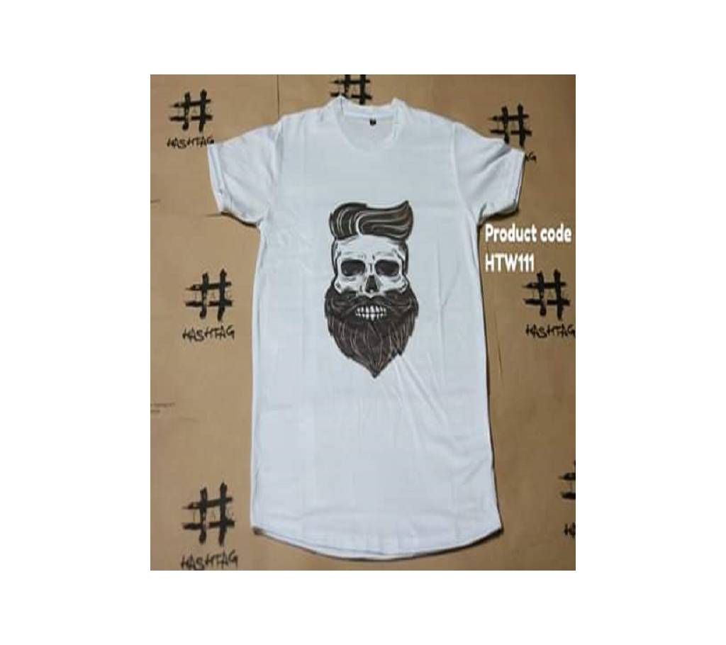 Beard Micro PP Fabric Mix Cotton T-Shirt for Men