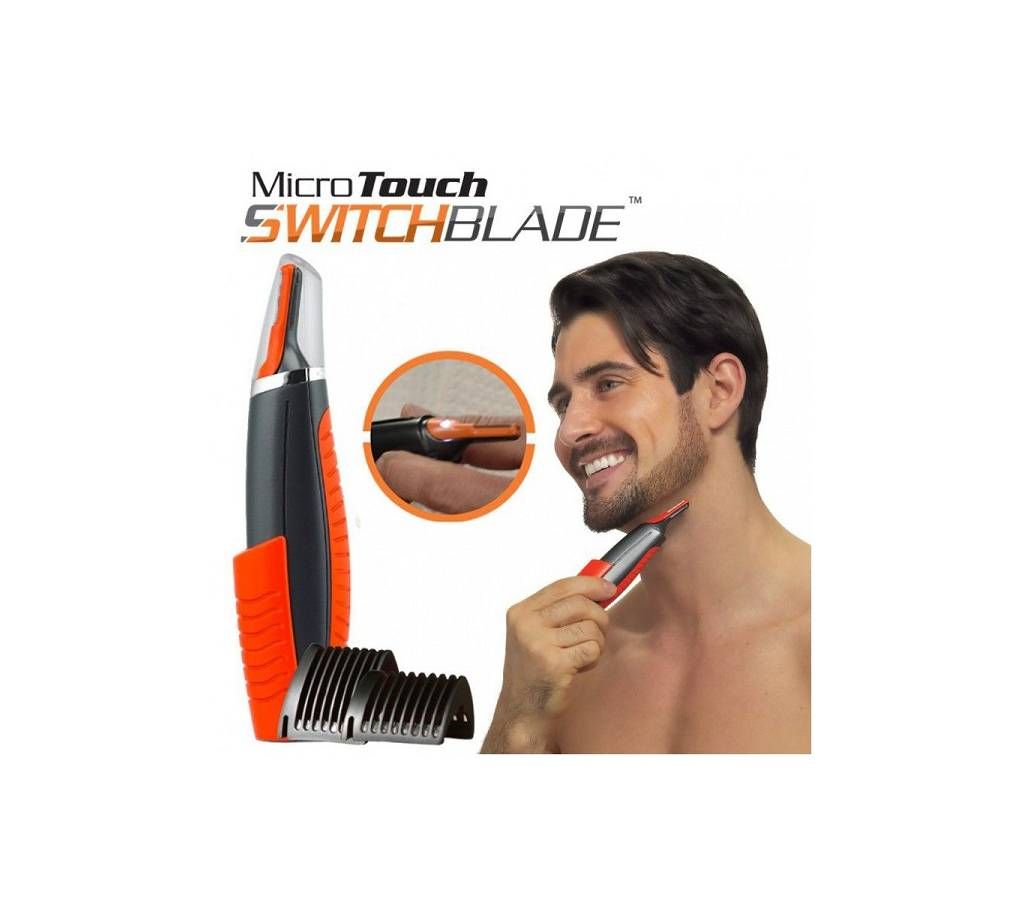 Micro Touch Switchblade shaver and trimmer for men 