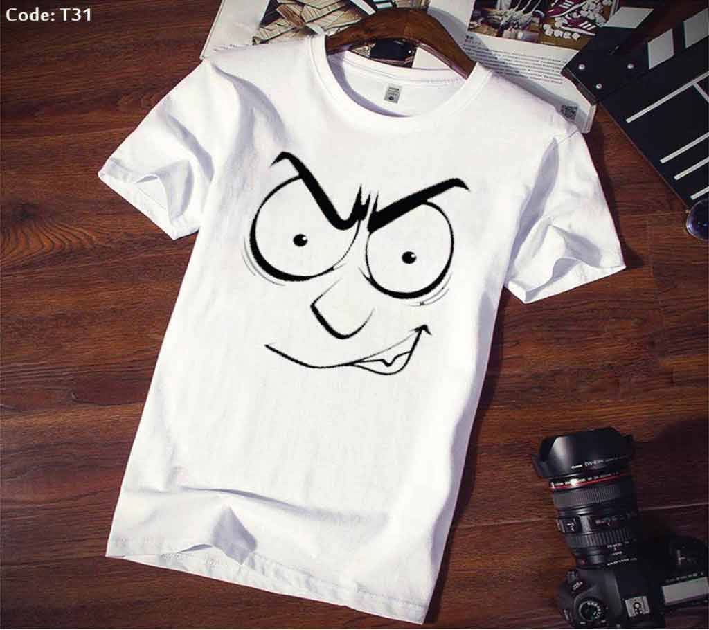 Angry Emo Menz Half Sleeve T-Shirt
