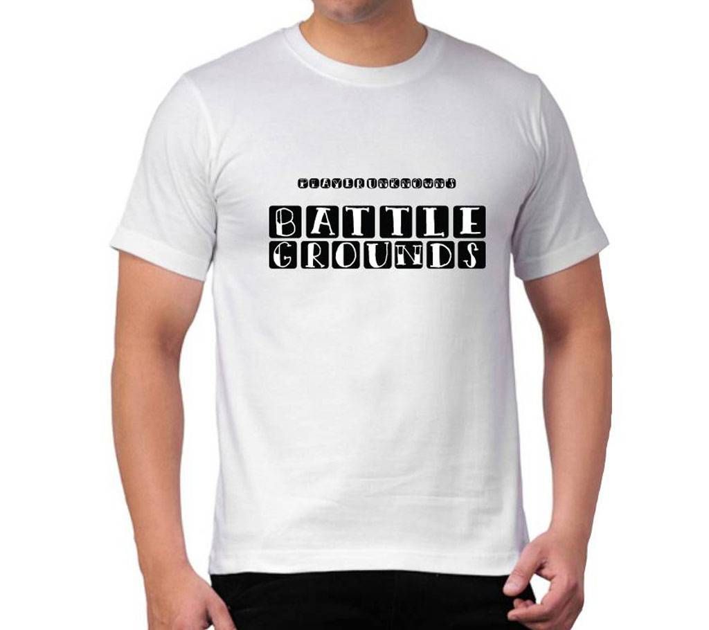 PUBG Gents Half Sleeve Cotton T-Shirt