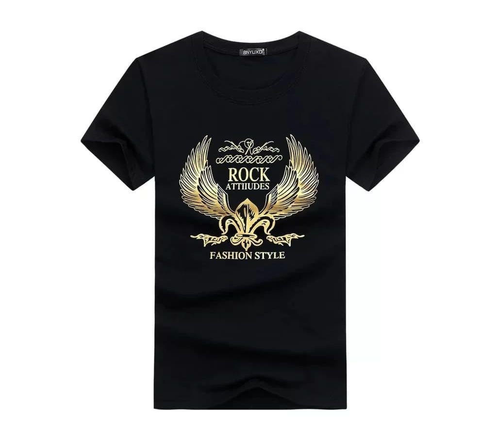 Rock Attitudes mens-half-sleeve-t-shirt