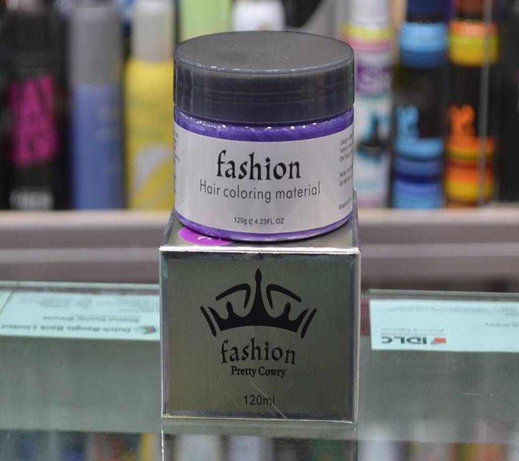 Hair color wax(Purple) 120ml