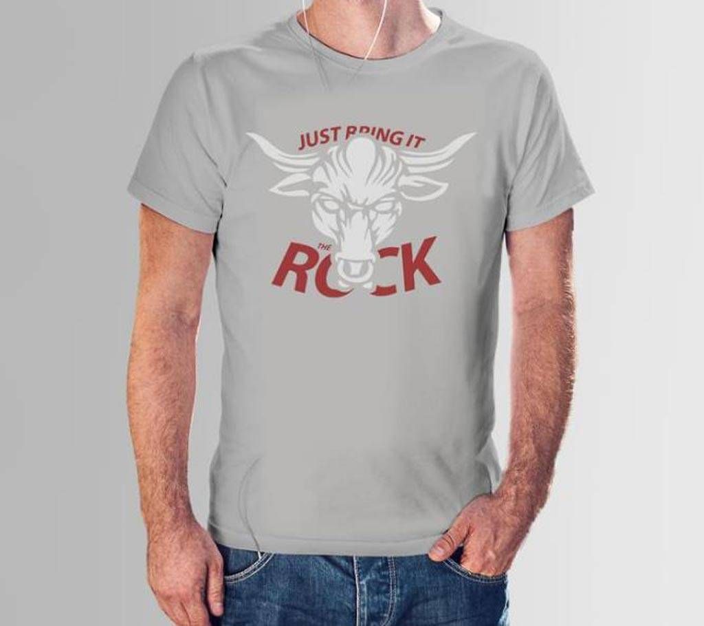The Rock WWECotton T-shirt For Men