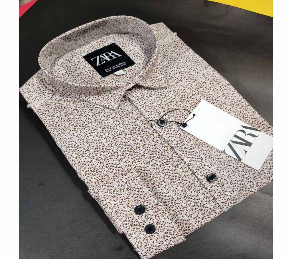 Mens Full Sleeve Casual Cotton Shirt    - 14 - SNK