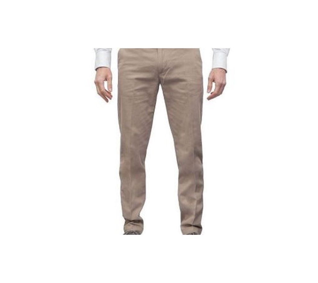 Rosy Brown Regular Gabardine Pant 13