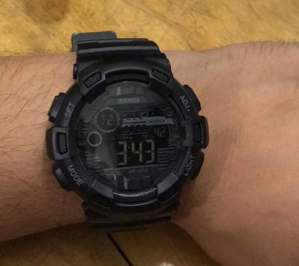 Men's digital sport's watch