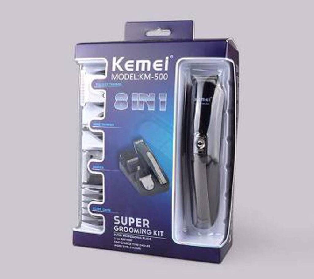 Kemei KM-500 8 in 1 Trimmer and shaver 