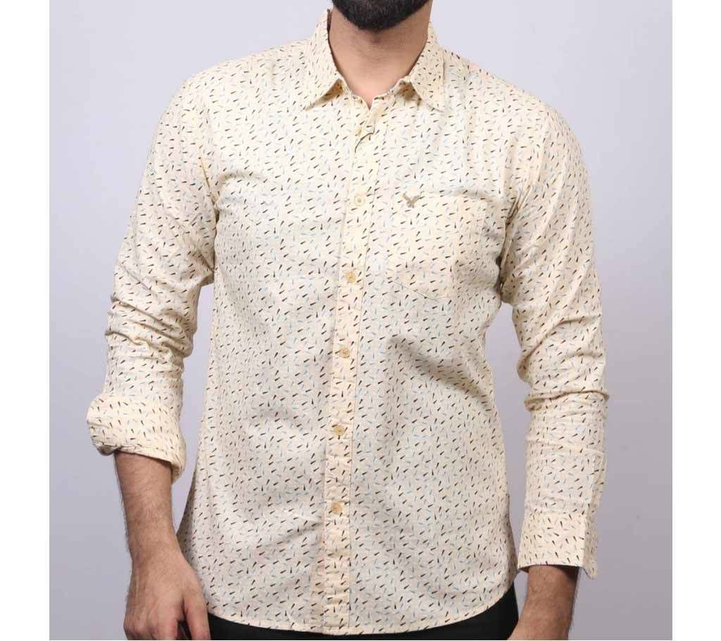 printed Casual  full sleeve cotton shirt for men 