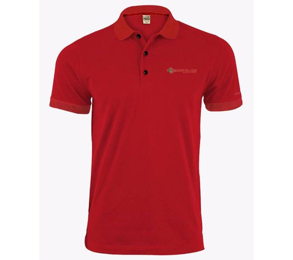 Mens Solid Colour Polo Shirt