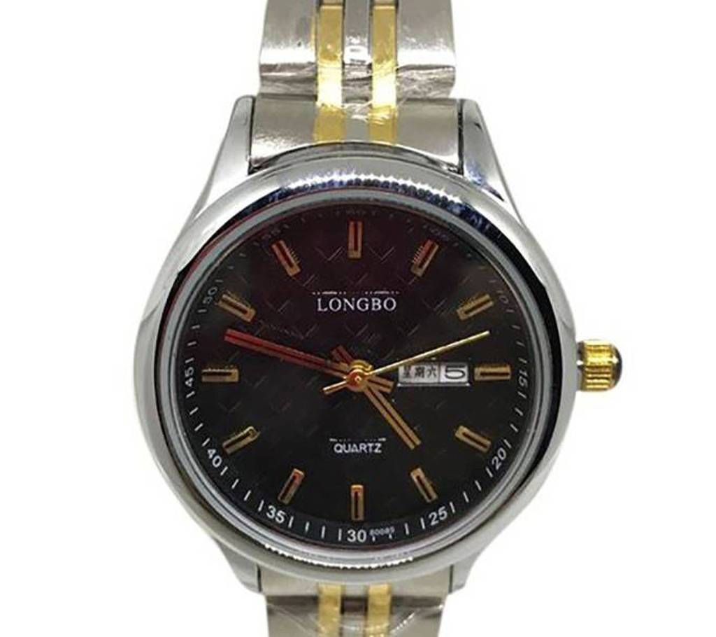 Longbo 1023 - Stainless Steel Wrist Watch For Men