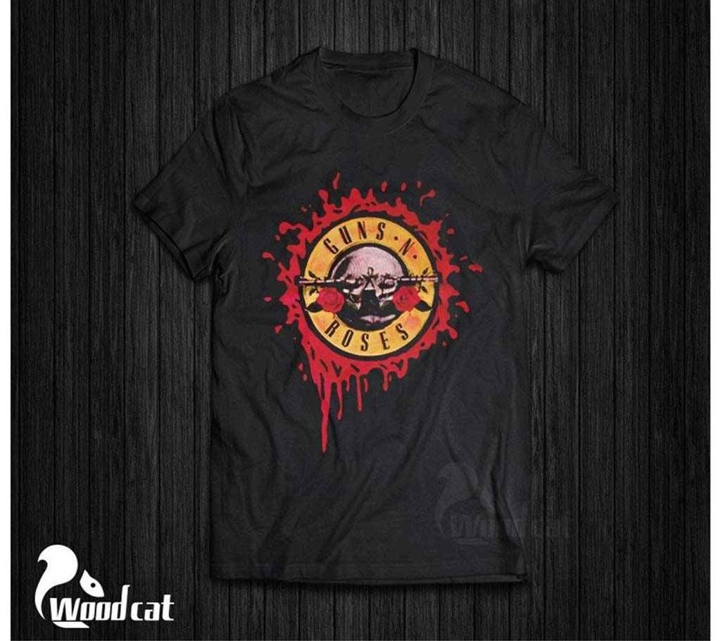 Guns N Roses Half Sleeve T-Shirt For Men