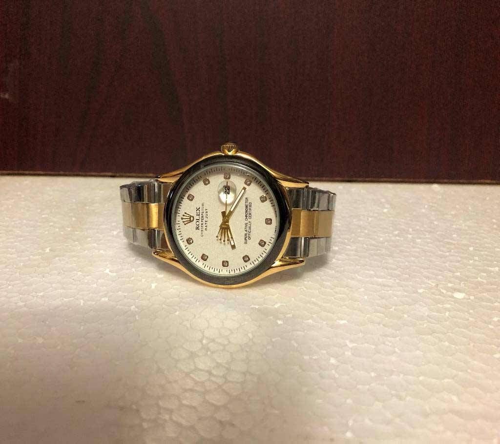 ROLEX Gents Chain Wrist Watch (Copy)