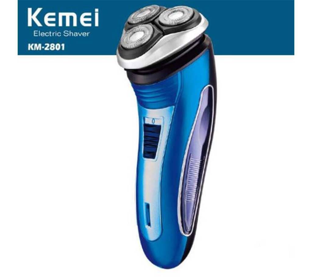Kemei KM-2801 Rechargeable Electric Shaver & Trimmer  