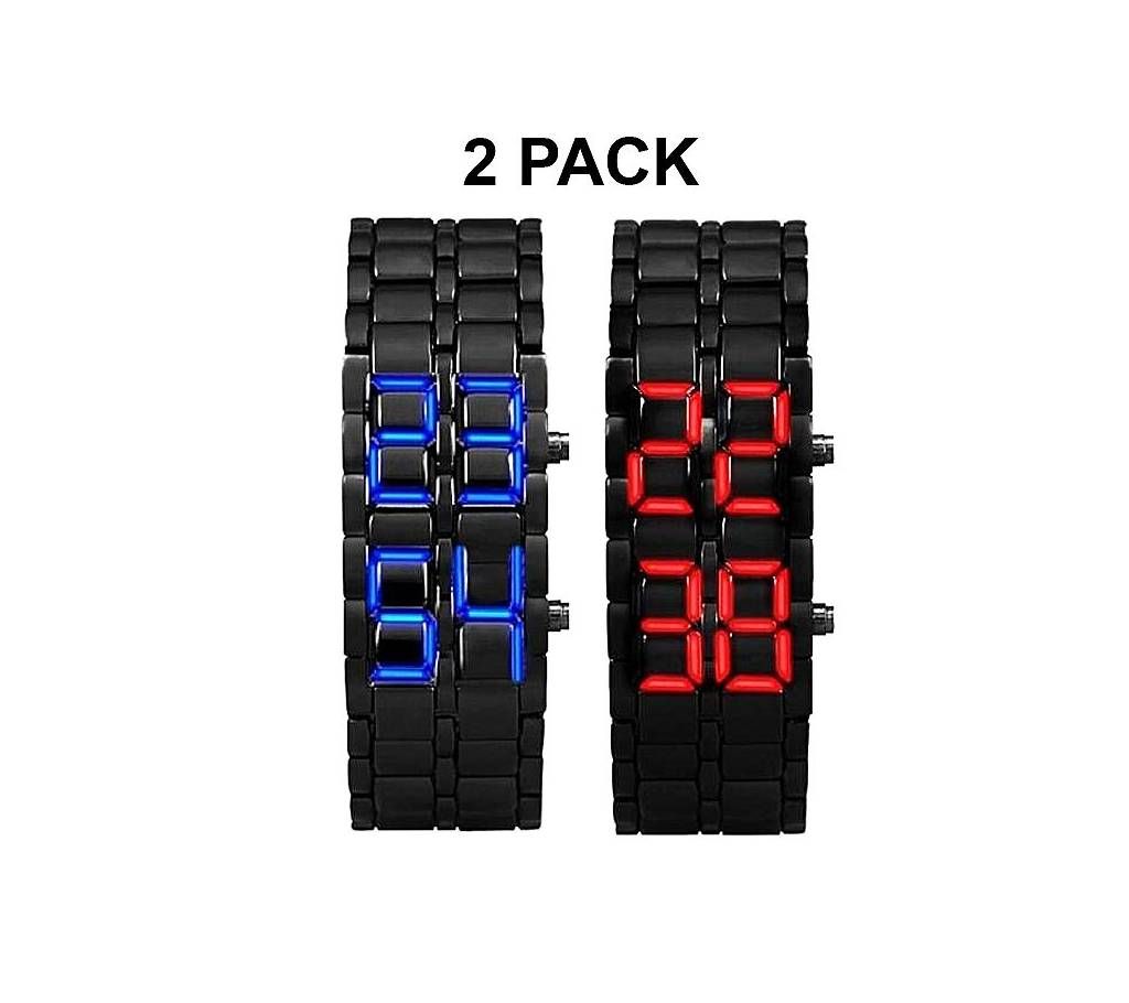 Black Digital Watch for Men