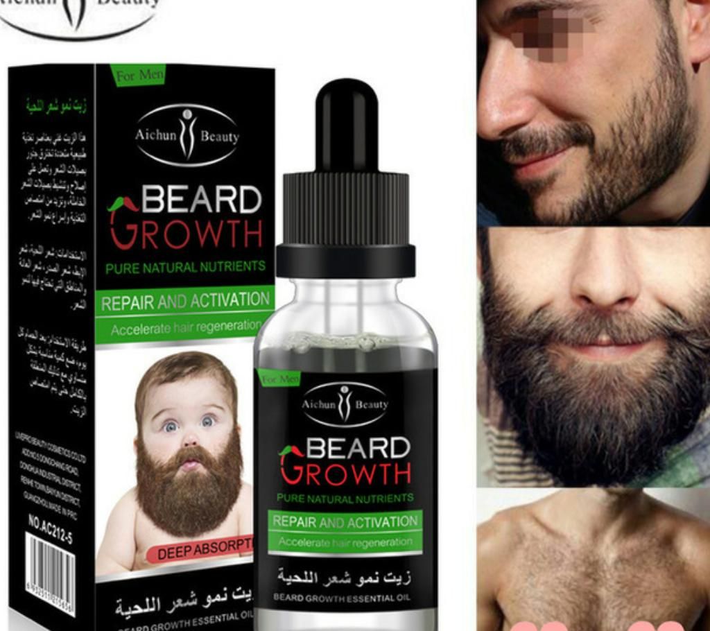 Aichun Beauty Beard Growth Essential oil 30ml - Thailand