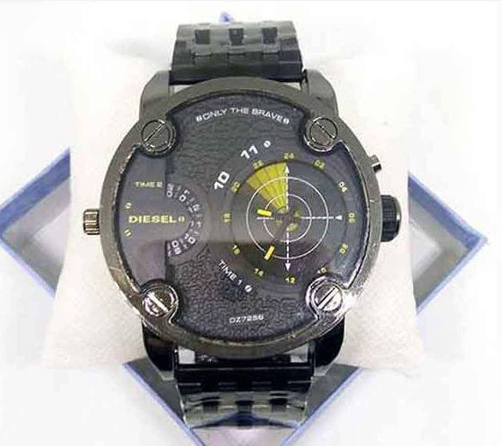 Diesel Brave Series Radar Bracelet Watch (Golden Insert) copy