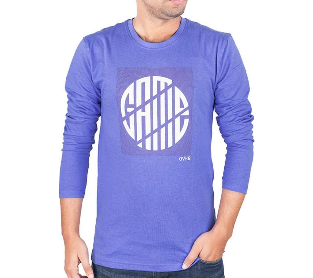 Mens Full Sleeve T-Shirt 37938 - BLUE