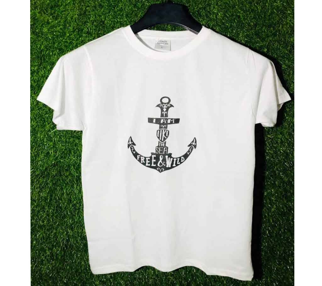 Anchor Mens Half Sleeve T-Shirt