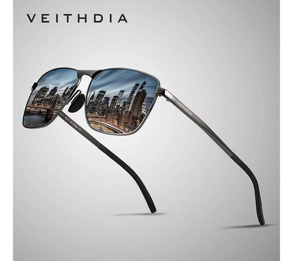 VEITHDIA Vintage Square Sunglasses Brand Mens