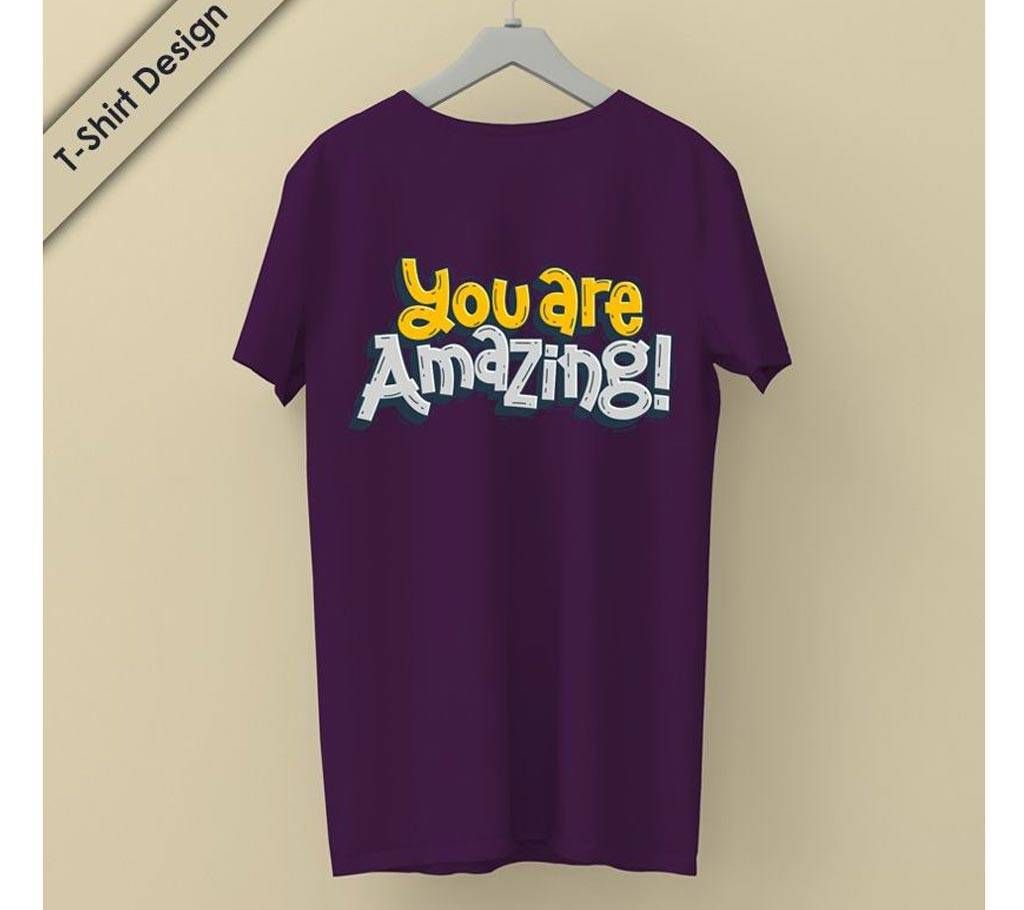 You are Amazing Half Sleeve Cotton T-Shirt For men 