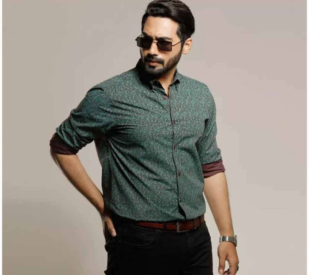 Printed full sleeve shirt