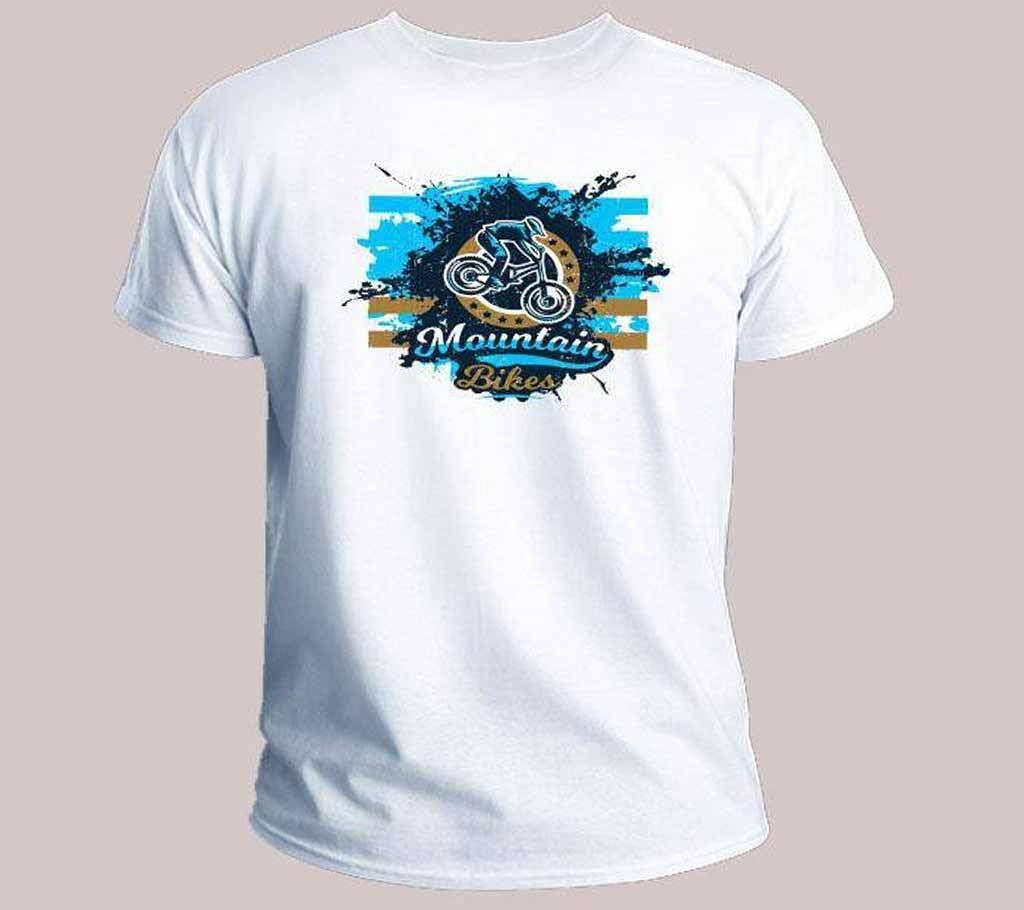 Bycle Ride  Menz Half Sleeve T-Shirt