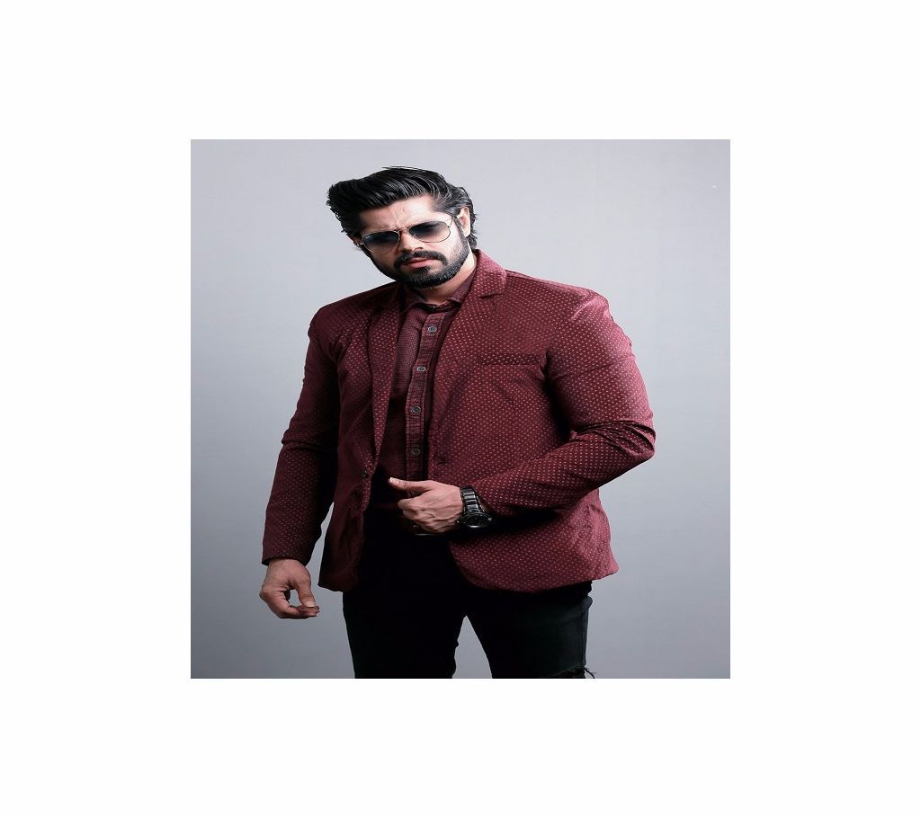 Premium Velvet Fabric Blazers  B01  FAS