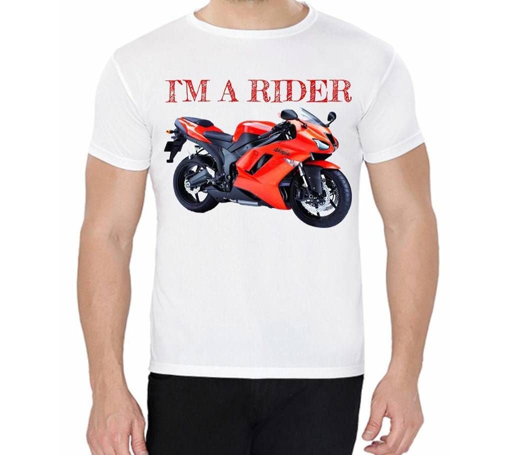 Rider - Half Sleeve T-shirt For Men