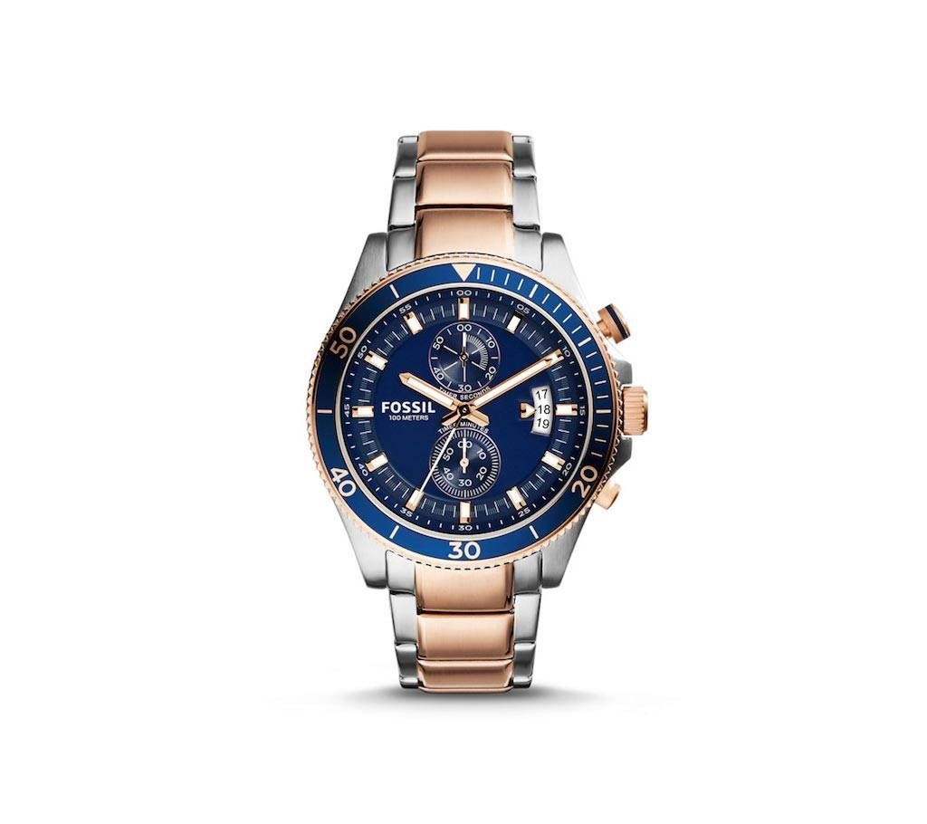 Fossil Wakefield Chronograph Blue Dial Watch
