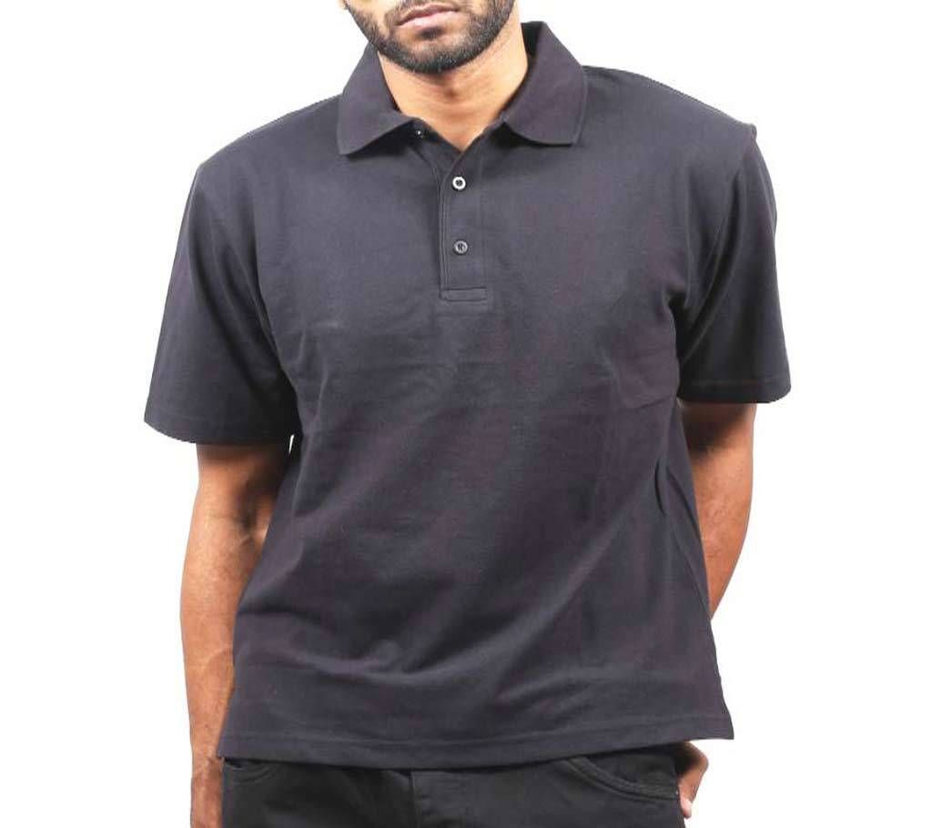 Gents Casual PK Polo Shirt - Black