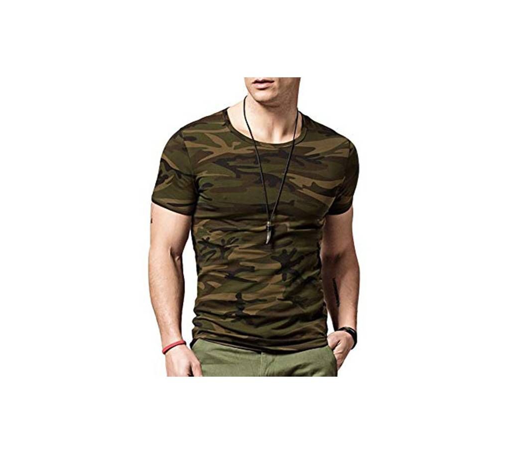 Half Sleeve Army T Shirts for Men