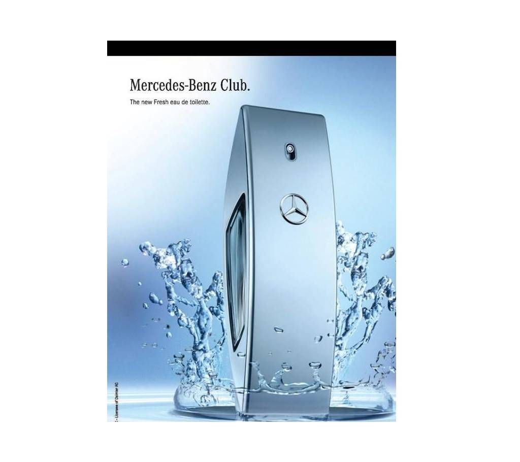 Mercedes-Benz Club Fresh Men Eau de Toilette Spray - 50 ml - USA