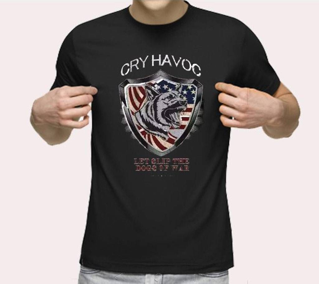 Cry Havoc Men half sleeve t-shirt