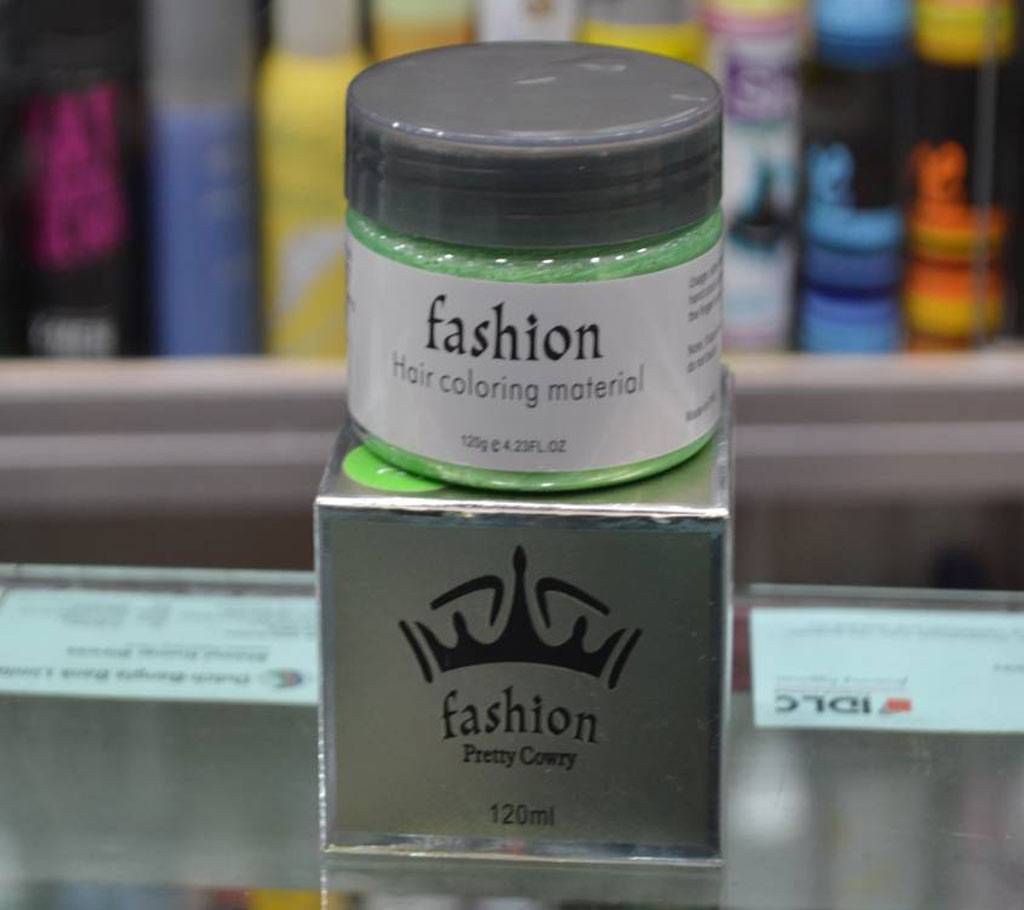 Hair color wax(green) 120ml