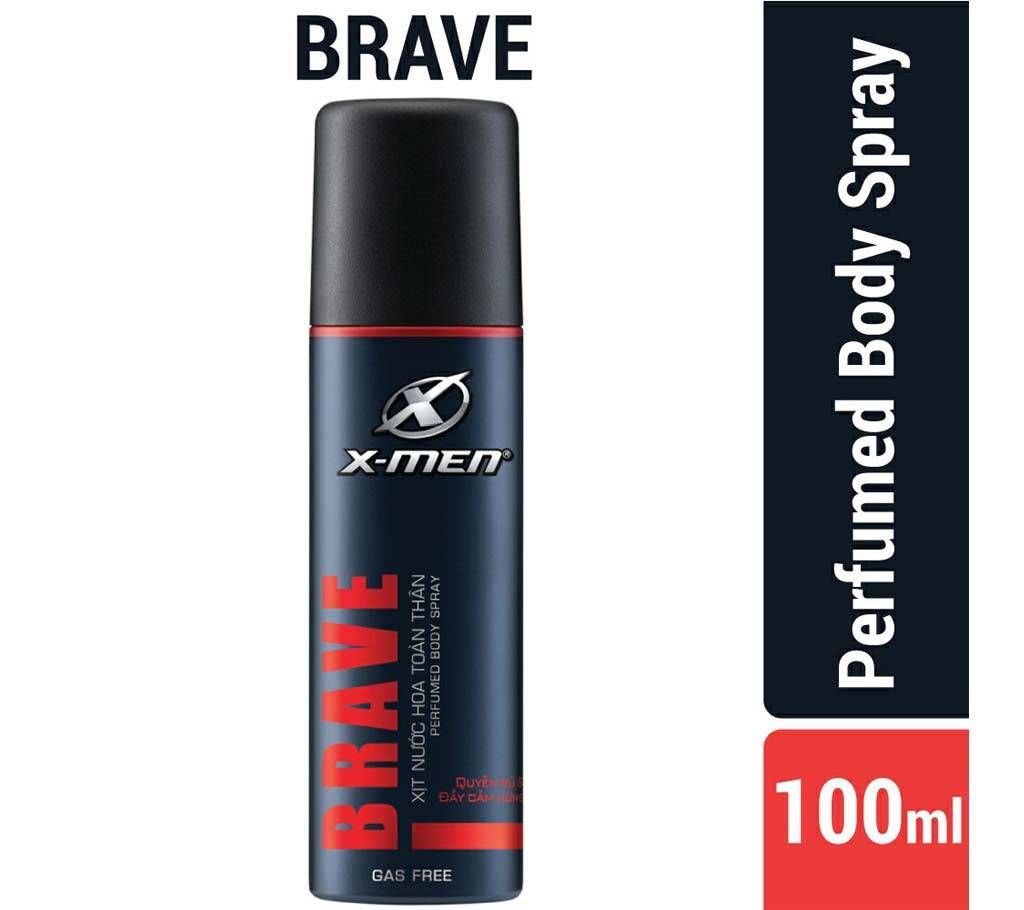 X-Men Perfume Body Spray Gas Free Brave - 100ml
