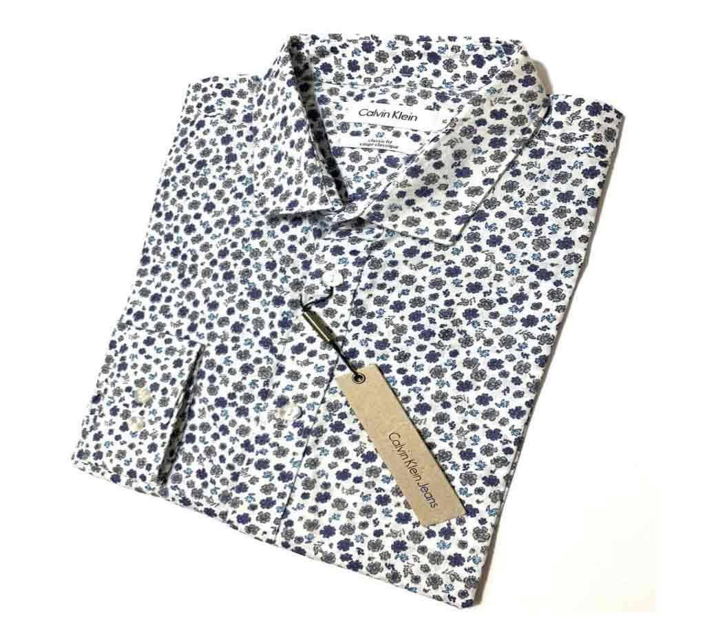 Mens Full Sleeve AOP Cotton Shirt