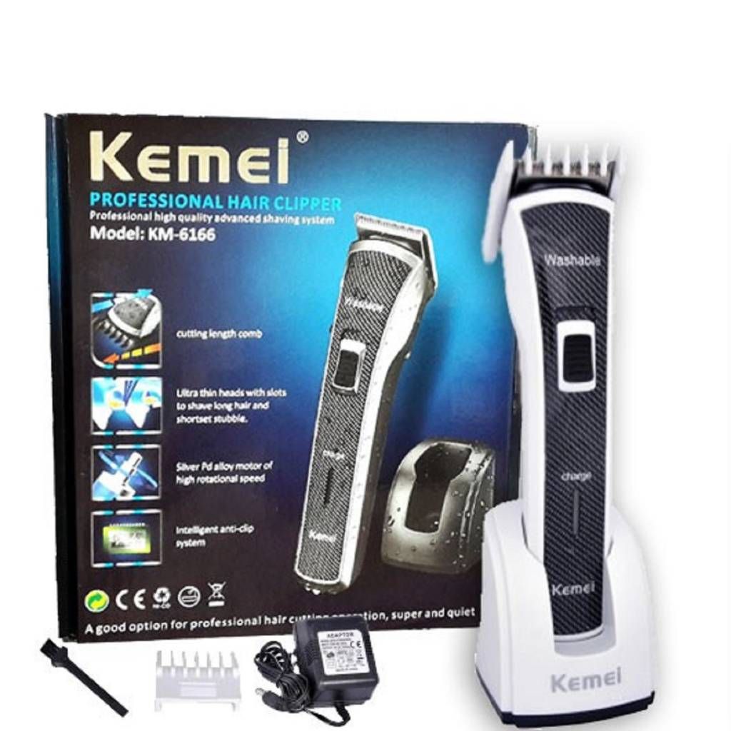 Kemei KM 6166 Washable Body Grooming Trimmer