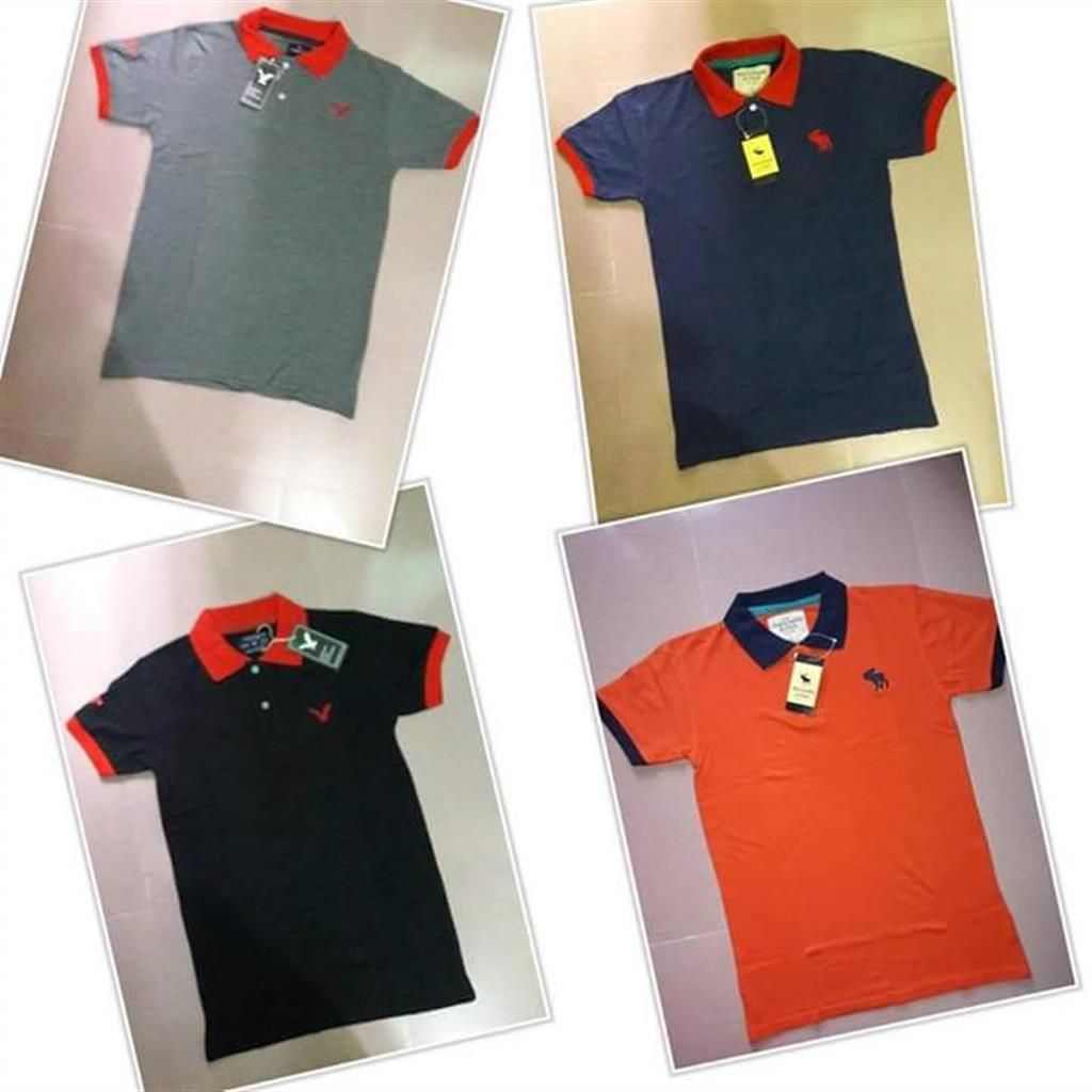 Simple Collar T-Shirt
