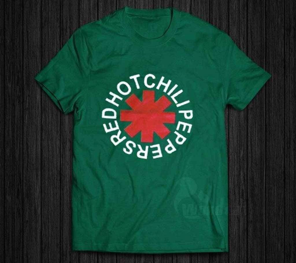 Red hot chili peppers Half Sleeve T-Shirt For Men