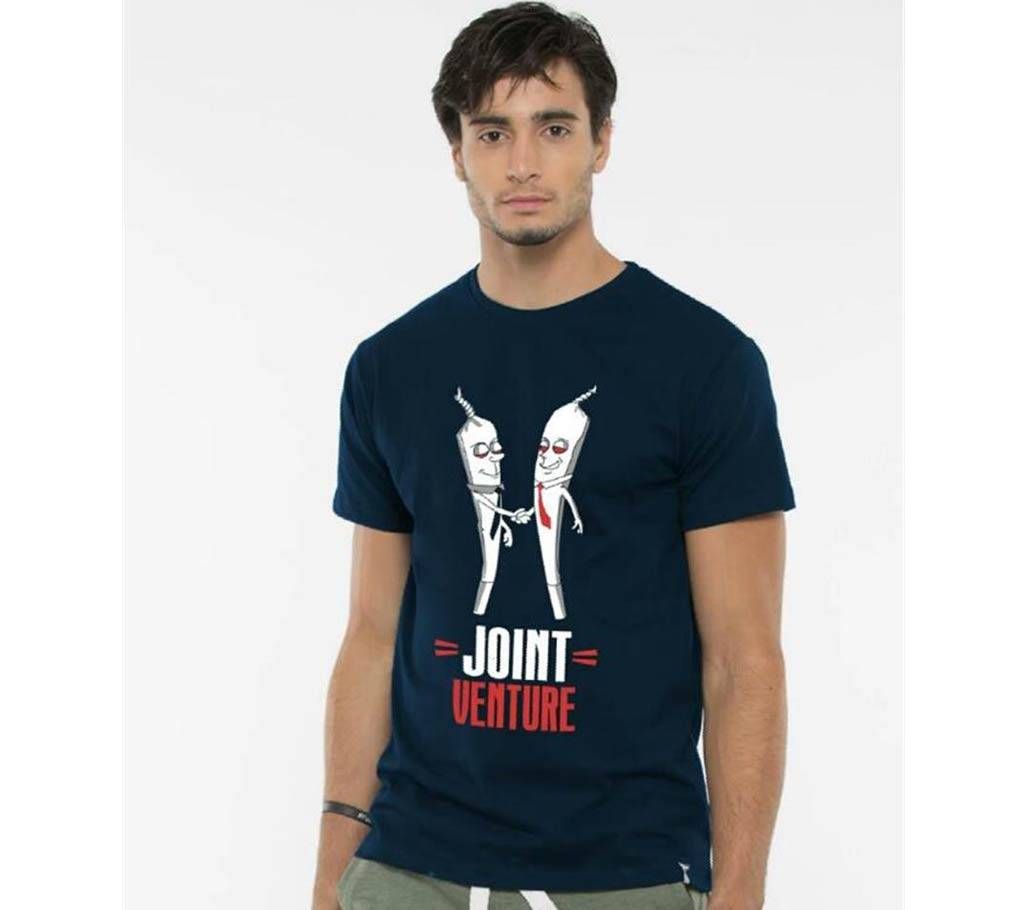 Joint Venture Mens Round Neck T-Shirt