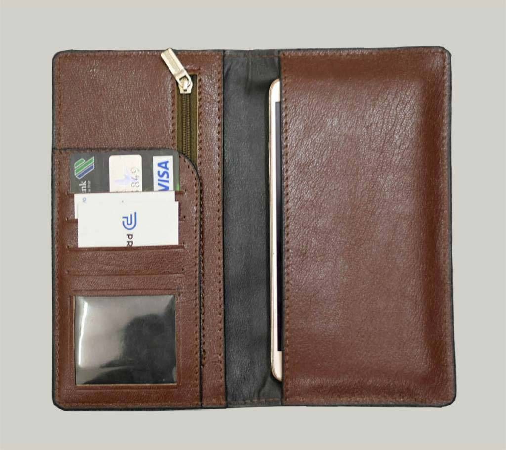 Leather Long Wallet
