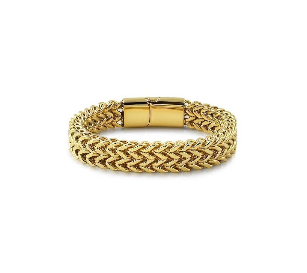 Double Franco Stainless Steel Bracelet