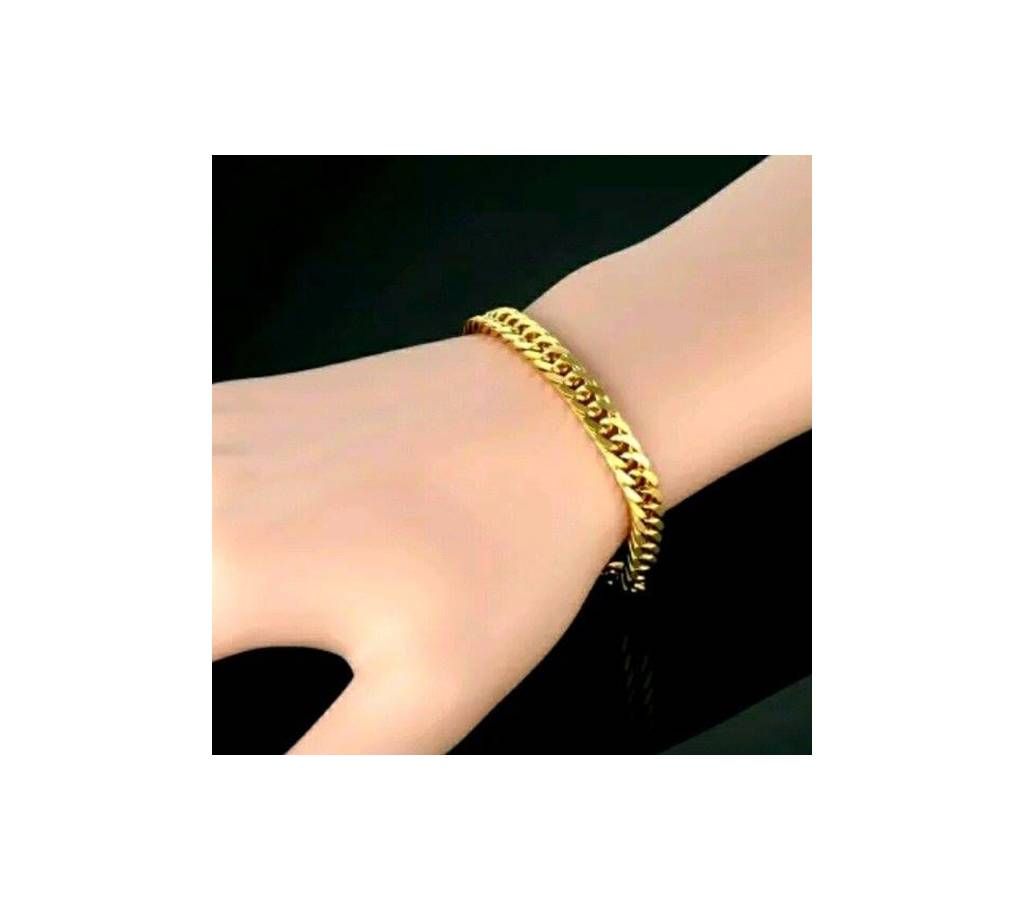 Men's Stainless Steel Bracelet-Gold