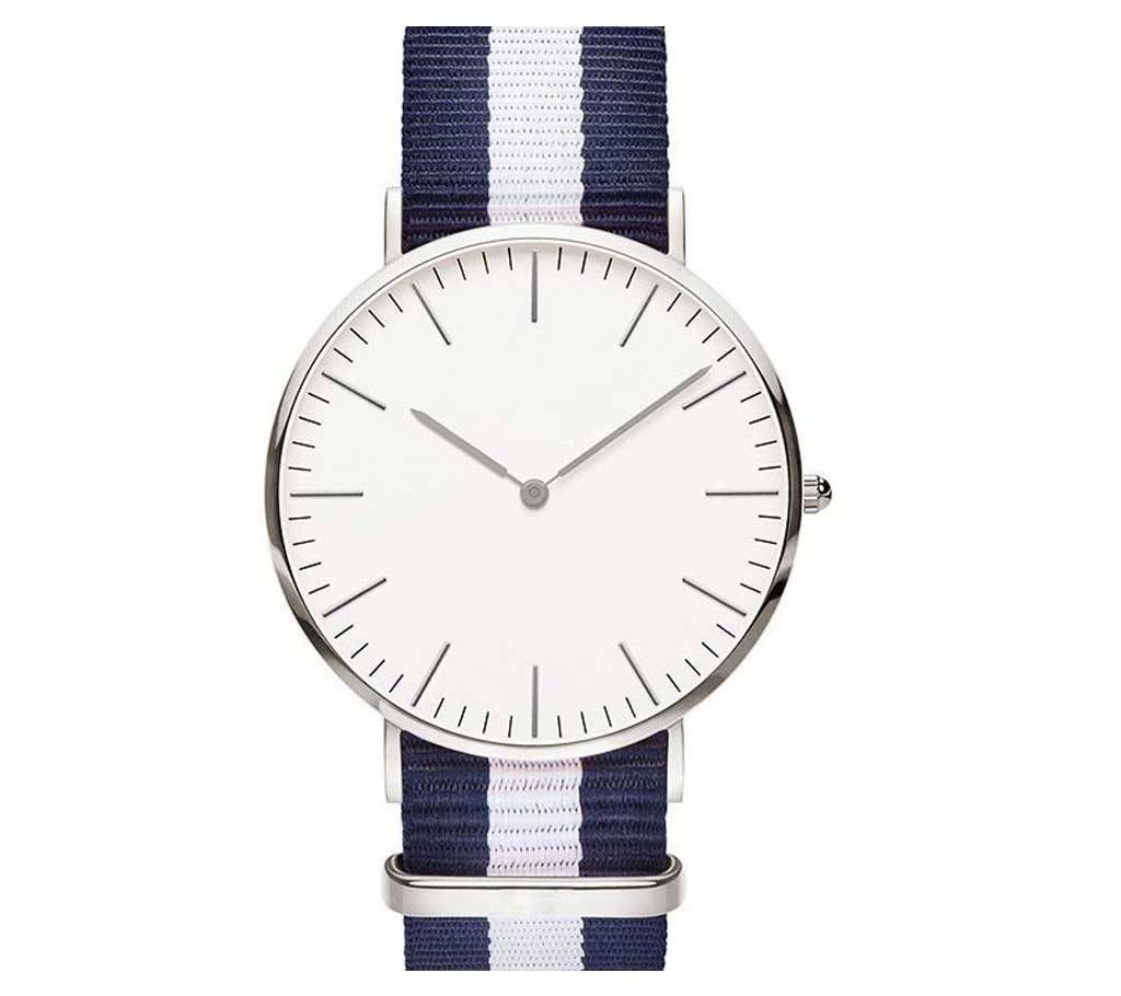 Gents bracelet type watch