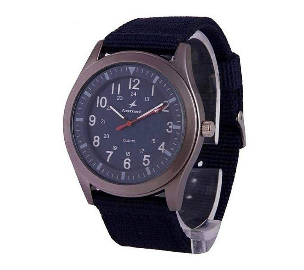 Fastrack Men's Casual Wrist Watch- Navy Blue- Copy
