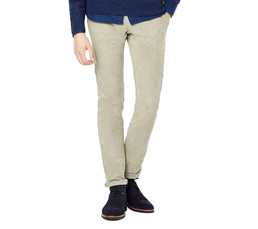 Slim-fit corduroy chinos