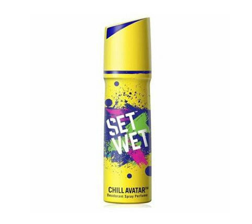 Set Wet body spray for men chill Avatar 150ml India 